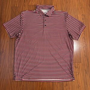 Puma x Volition Free Stripe Polo Patriotic Striped Mens Performance Polo XL